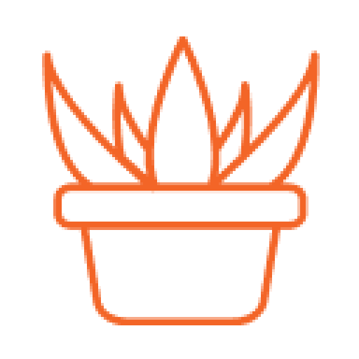 small logo icon, succulent